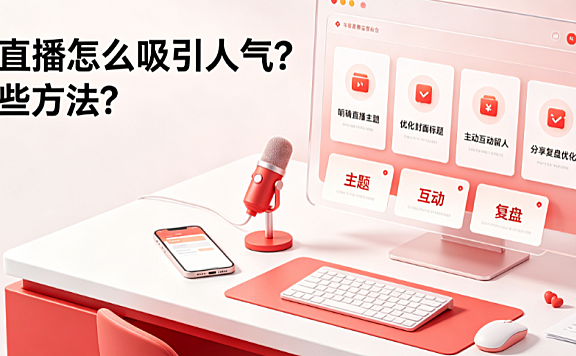刚开直播怎么吸引人气有哪些方法？冷启动实操指南