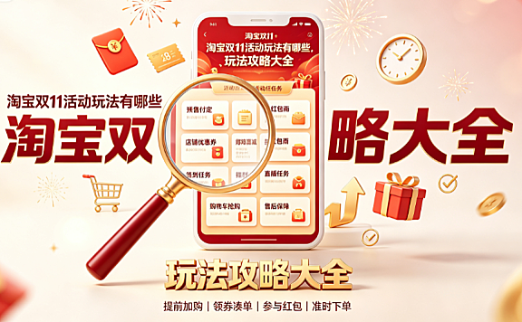 淘宝双11活动玩法有哪些?玩法攻略大全