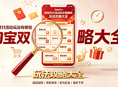 淘宝双11活动玩法有哪些?玩法攻略大全