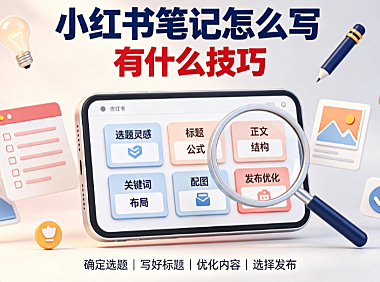 小红书笔记怎么写?有什么技巧?