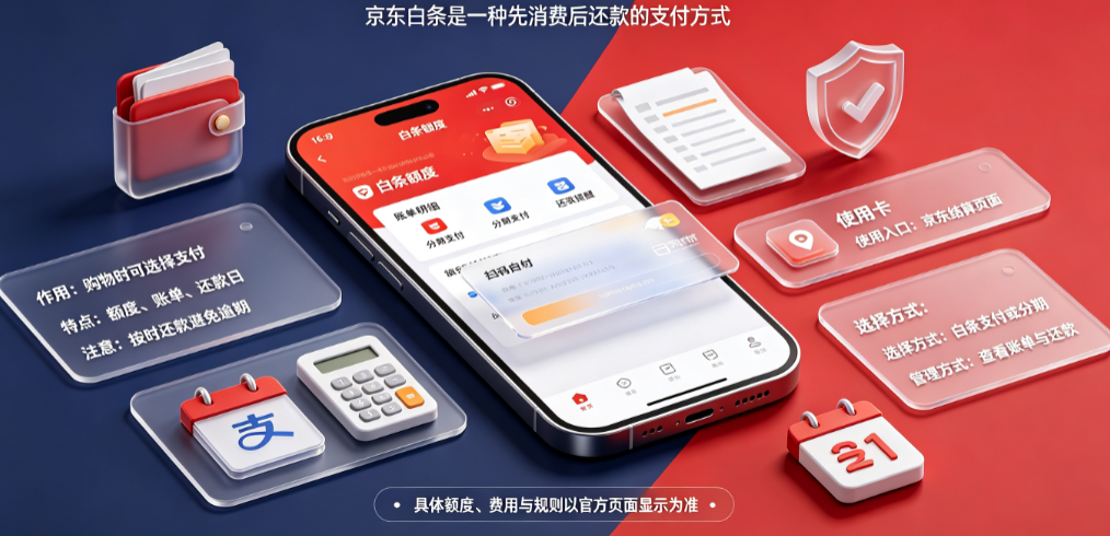 京东白条是什么意思?怎么使用的呢?