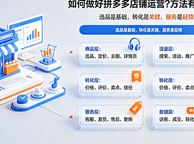 如何做好拼多多店铺运营?方法有哪些?全链路实操指南