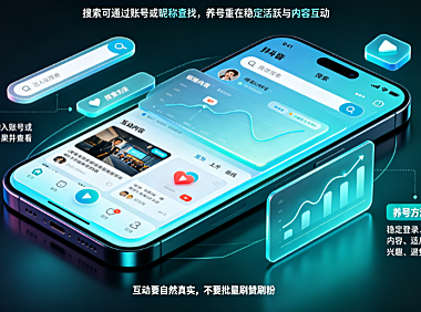 抖音号怎么搜索?抖音号如何养?精准检索与权重培养指南