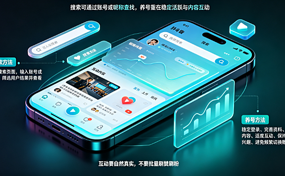 抖音号怎么搜索?抖音号如何养?精准检索与权重培养指南
