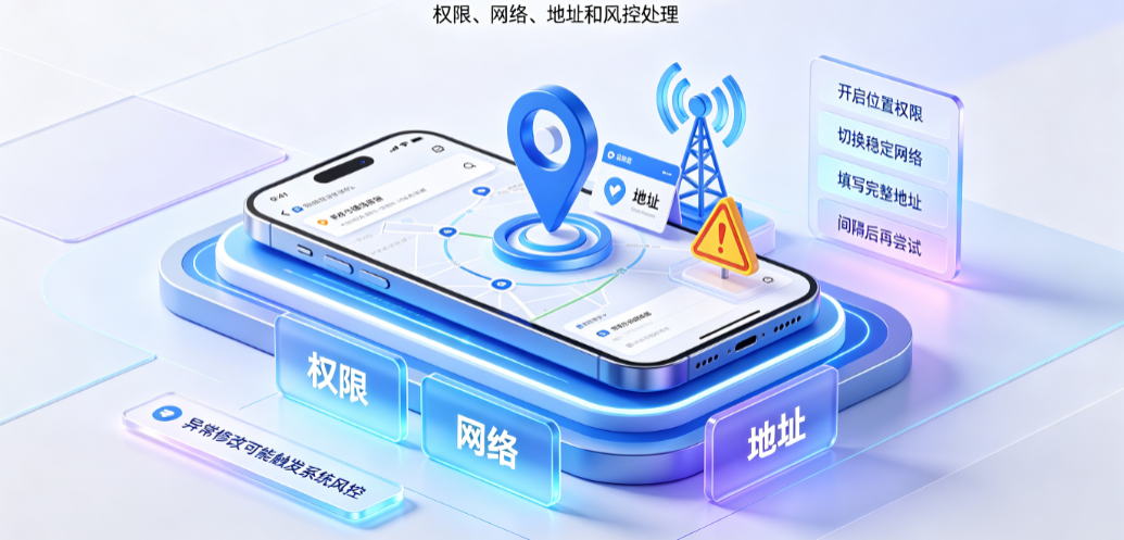 修改淘宝定位怎么改?定位失败是什么原因?