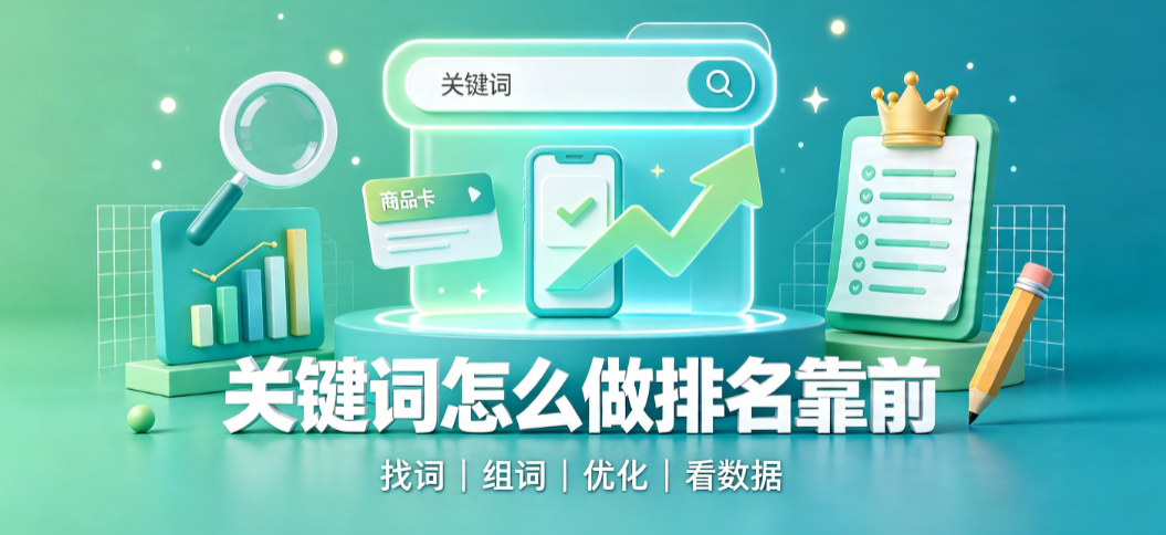 淘宝关键词怎么做排名靠前?怎么优化关键词?