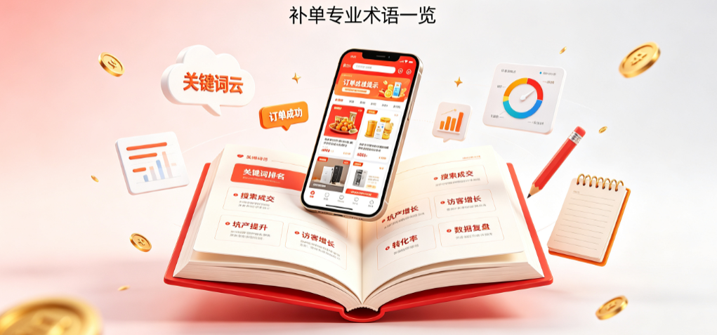 淘宝客补单专业术语有哪些?补单专业术语一览