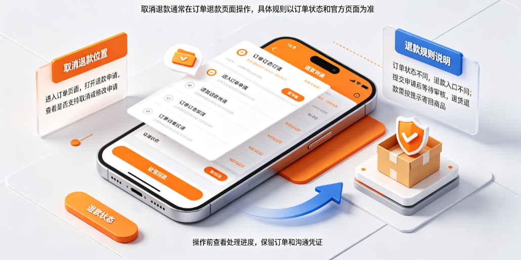 淘宝取消退款在哪里?淘宝退款规则是什么?