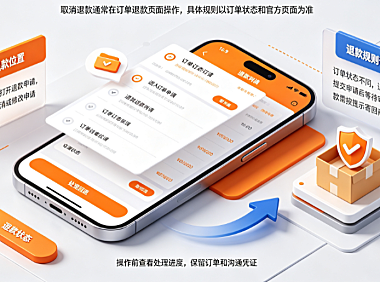 淘宝取消退款在哪里?淘宝退款规则是什么?操作路径与售后指南