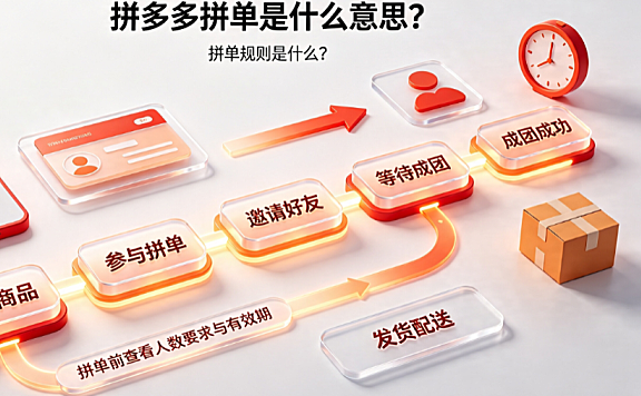 拼多多拼单是什么意思?拼单规则是什么?