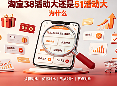 淘宝38活动大还是51活动大?为什么?