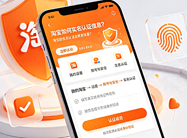 淘宝如何实名认证信息?淘宝的实名认证在哪里设置?