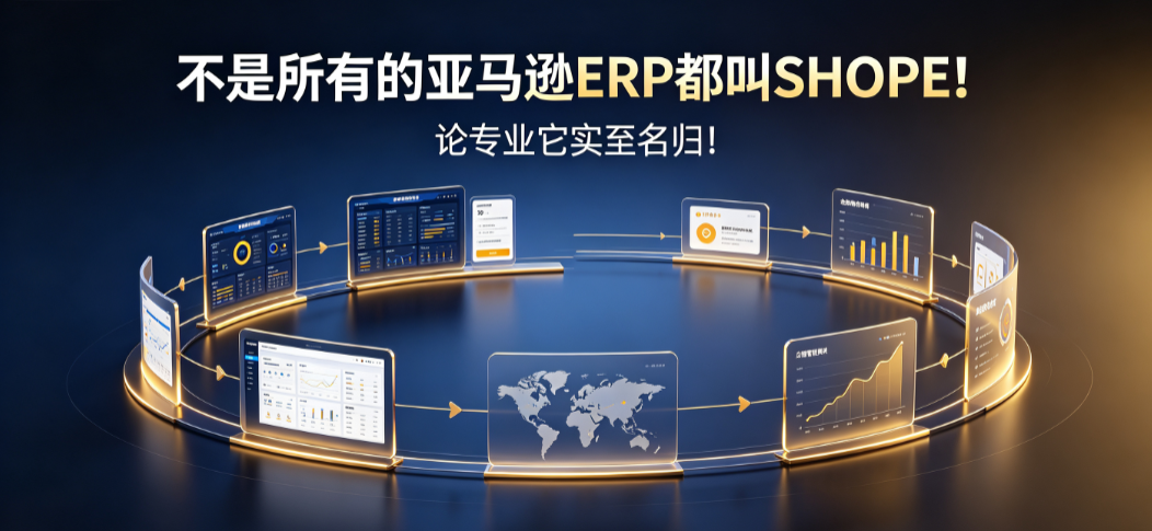 不是所有的亚马逊ERP都叫SHOPE!论专业它实至名归!