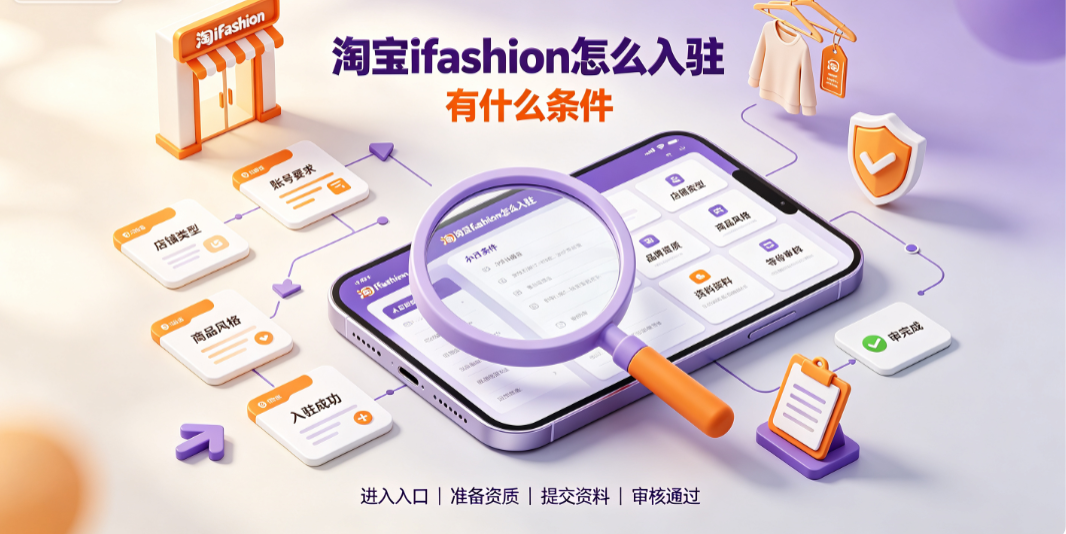 淘宝ifashion怎么入驻?有什么条件?|时尚商家入驻指南