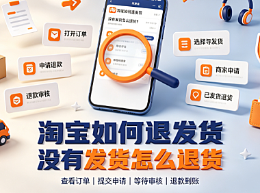 淘宝如何退发货_没有发货怎么退货操作指南