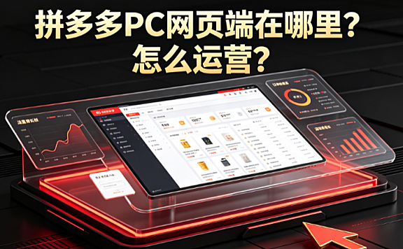 拼多多PC网页端在哪里?怎么运营?