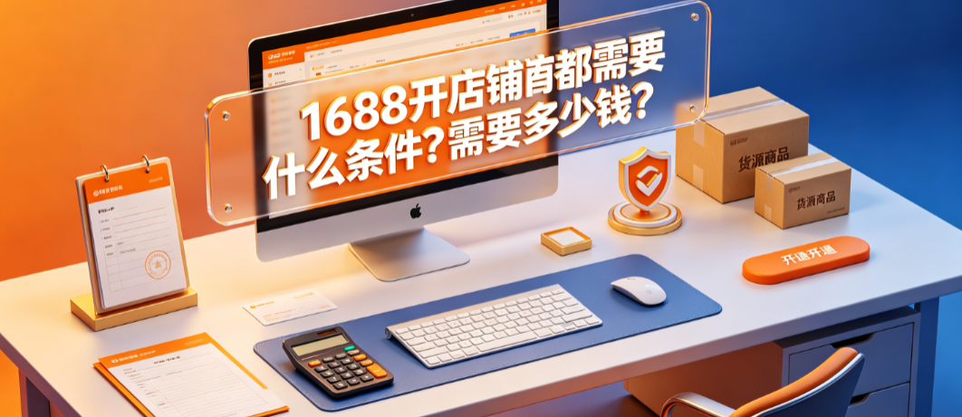 1688开店铺都需要什么条件？需要多少钱？