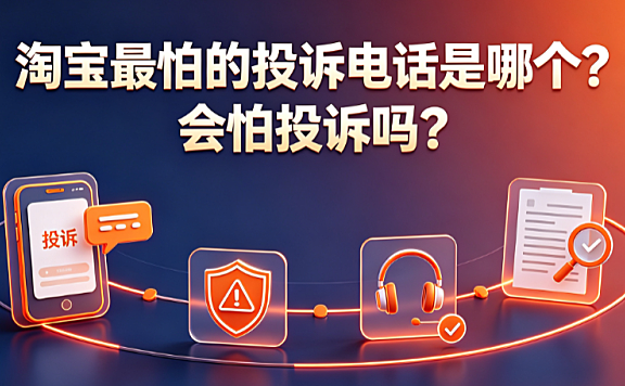 淘宝最怕的投诉电话是哪个?会怕投诉吗?