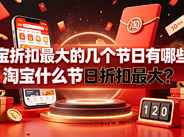 淘宝折扣最大的几个节日有哪些?淘宝什么节日折扣最大?