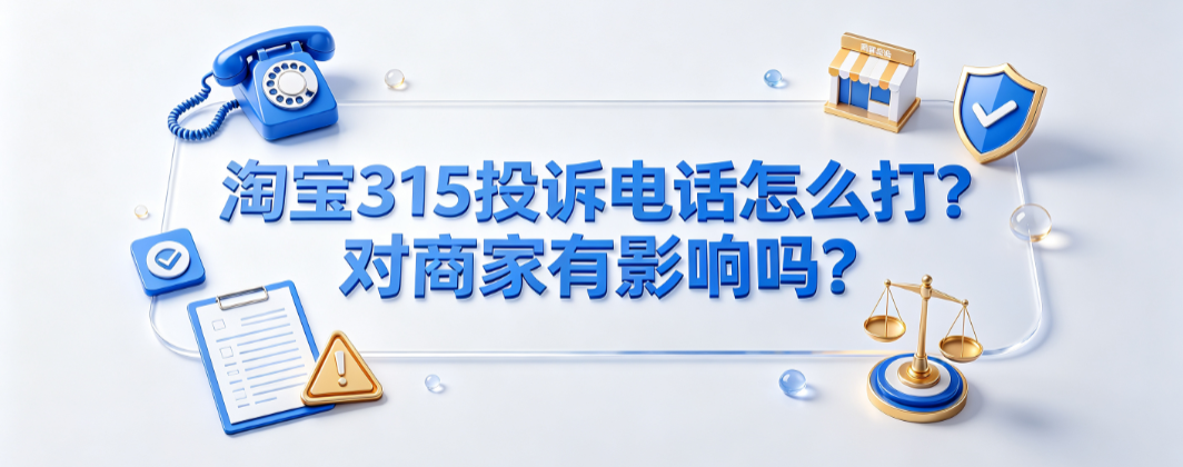 淘宝315投诉电话怎么打?对商家有影响吗?