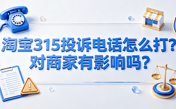 淘宝315投诉电话怎么打?对商家有影响吗?