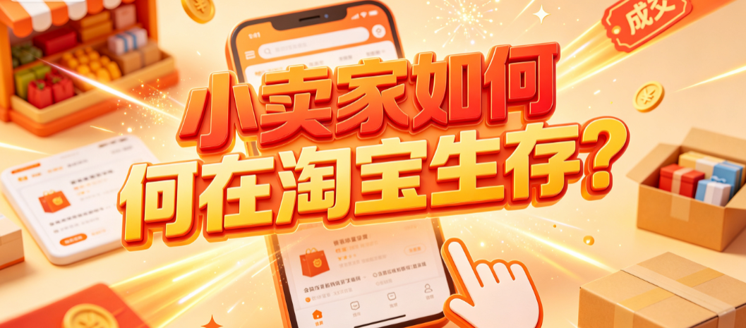 小卖家如何在淘宝生存?