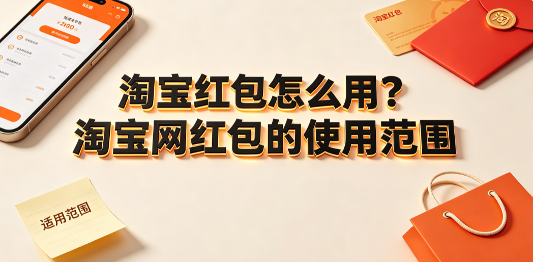 淘宝红包怎么用？淘宝网红包的使用范围与核销规则详解
