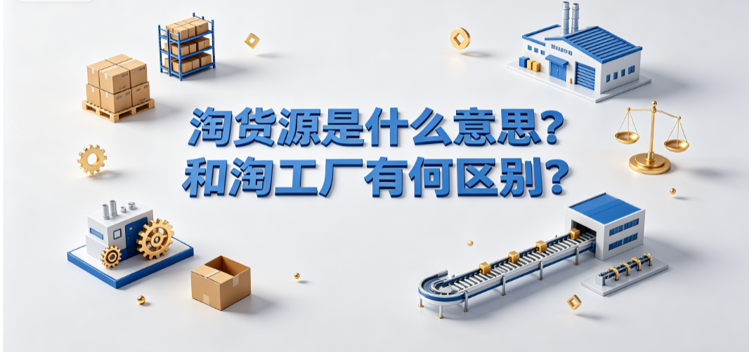 淘货源是什么意思?和淘工厂有何区别?