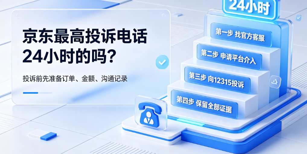 京东最高投诉电话24小时的吗?投诉最有效的方法