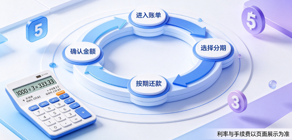 花呗分期付款是怎么分期?利息怎么算?