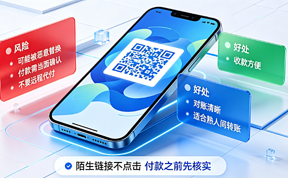 支付宝收款码发给别人有风险吗？有好处吗？安全使用指南