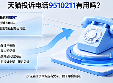 天猫投诉电话9510211有用吗?不退款投诉有用吗? | 电商维权指南