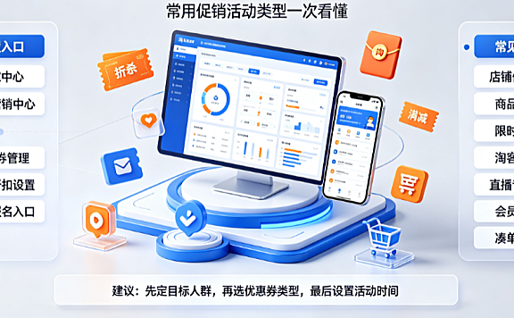 淘宝促销活动在哪里设置?都有哪些促销活动?工具路径与玩法指南