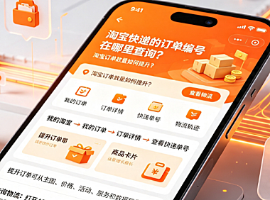 淘宝快递的订单编号在哪里查询?淘宝订单数量如何提升?