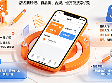 淘宝店名怎么起？如何更改？创意名字大全与实操指南