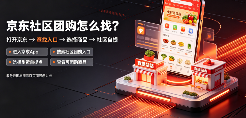 京东社区团购叫什么?具体有哪些团购?