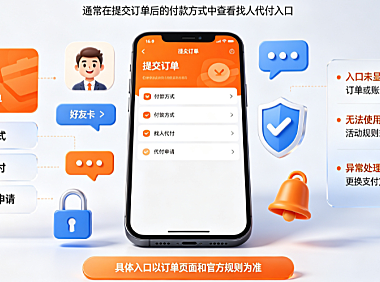 淘宝找人代付在哪里设置?为啥不能代付了?