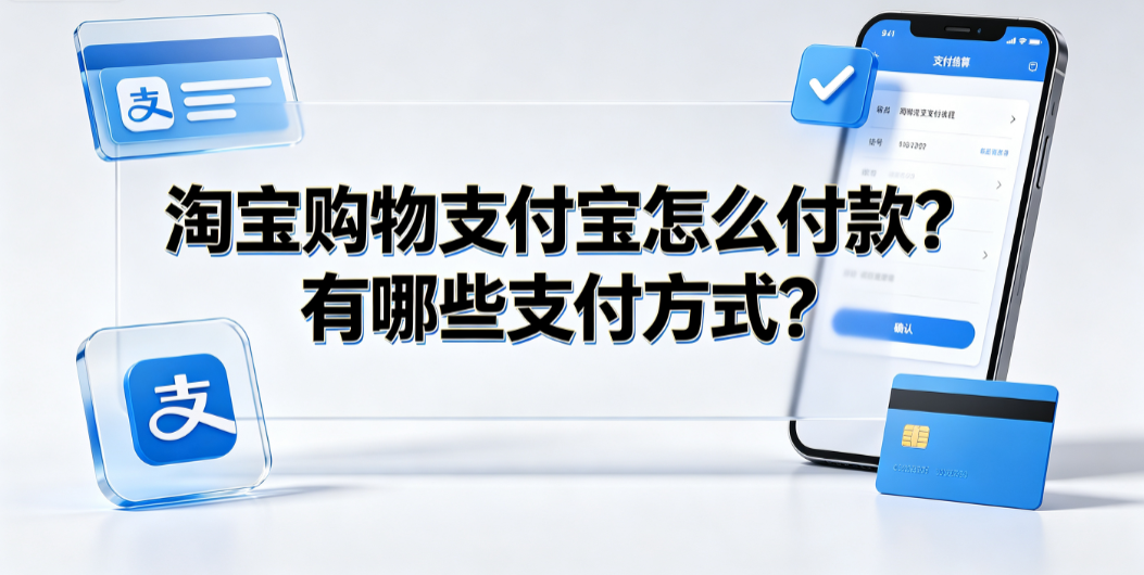 淘宝购物支付宝怎么付款?有哪些支付方式? 支付实操指南