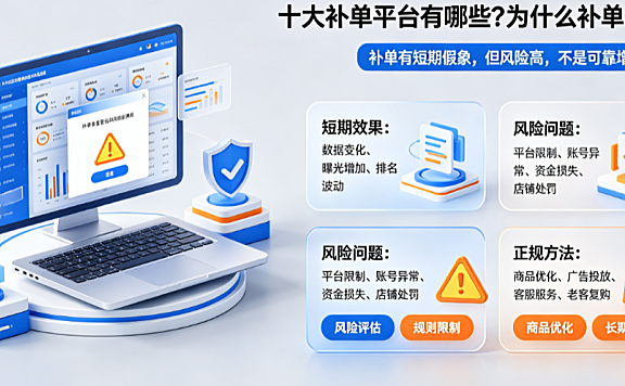 十大补单平台有哪些?为什么补单较好?合规运营与风险警示