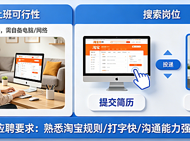 淘宝客服可以在家上班吗？在家上班怎么应聘？