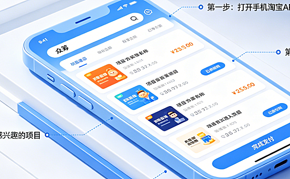 手机淘宝怎么众筹？如何众筹做项目？