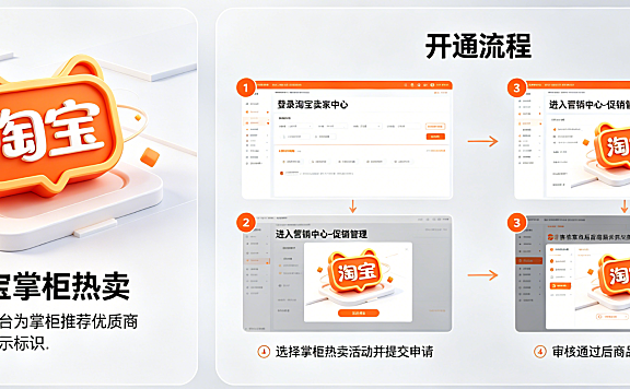 淘宝掌柜热卖什么意思？怎么开通？