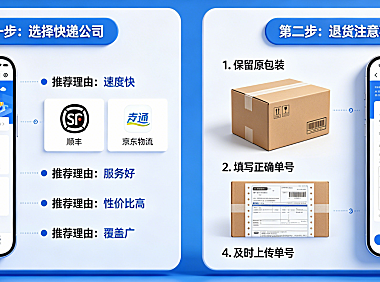 抖音退货怎么选择快递公司?退货要注意什么?