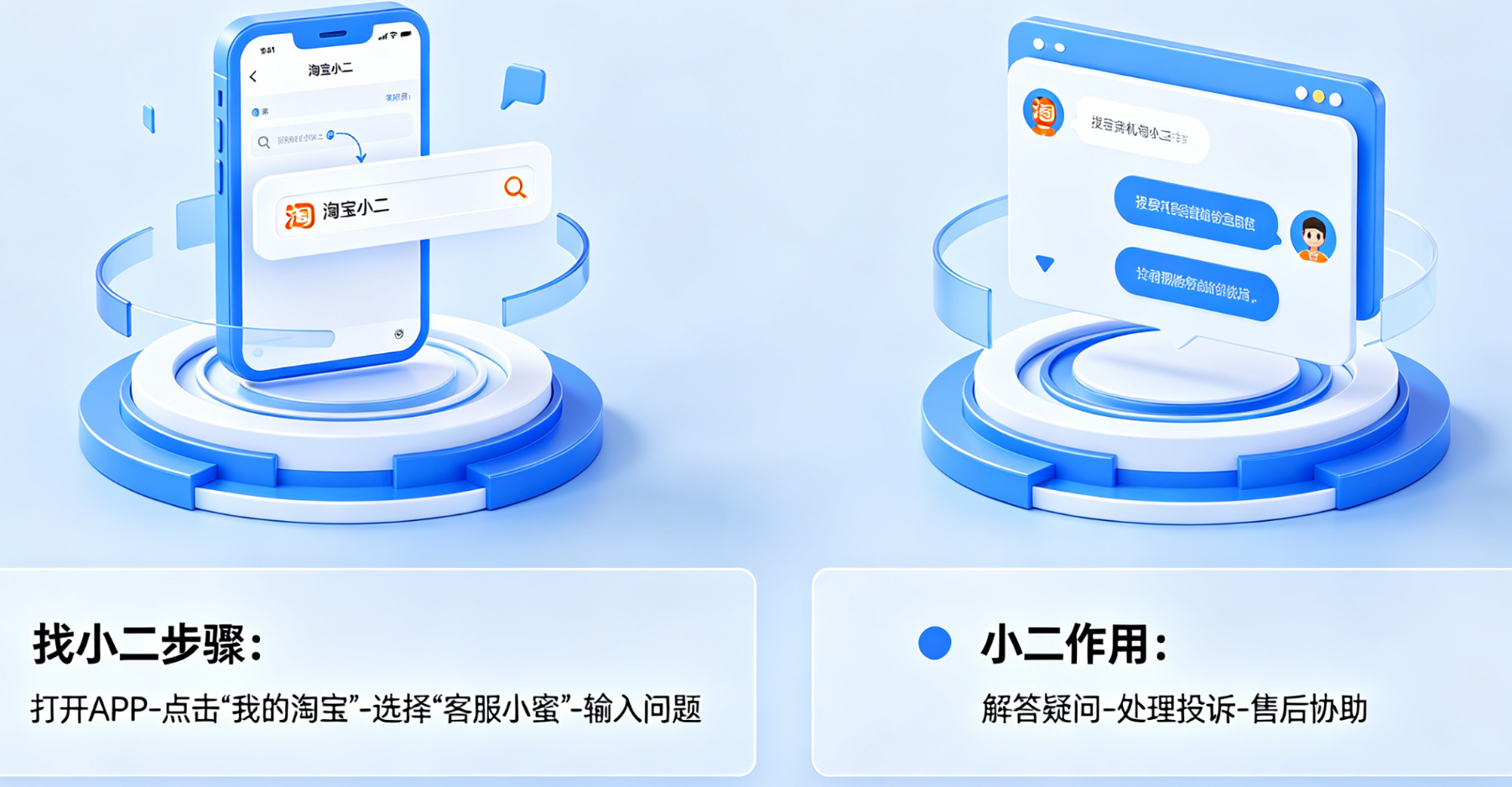 手机淘宝怎么找小二?淘宝小二有什么作用?