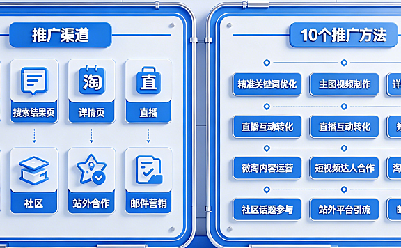 淘宝全站推广是哪些渠道？淘宝全站推广10个方法（官方渠道解析+实操指南）