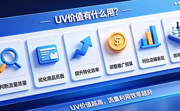 天猫uv价值怎么计算?有什么用?
