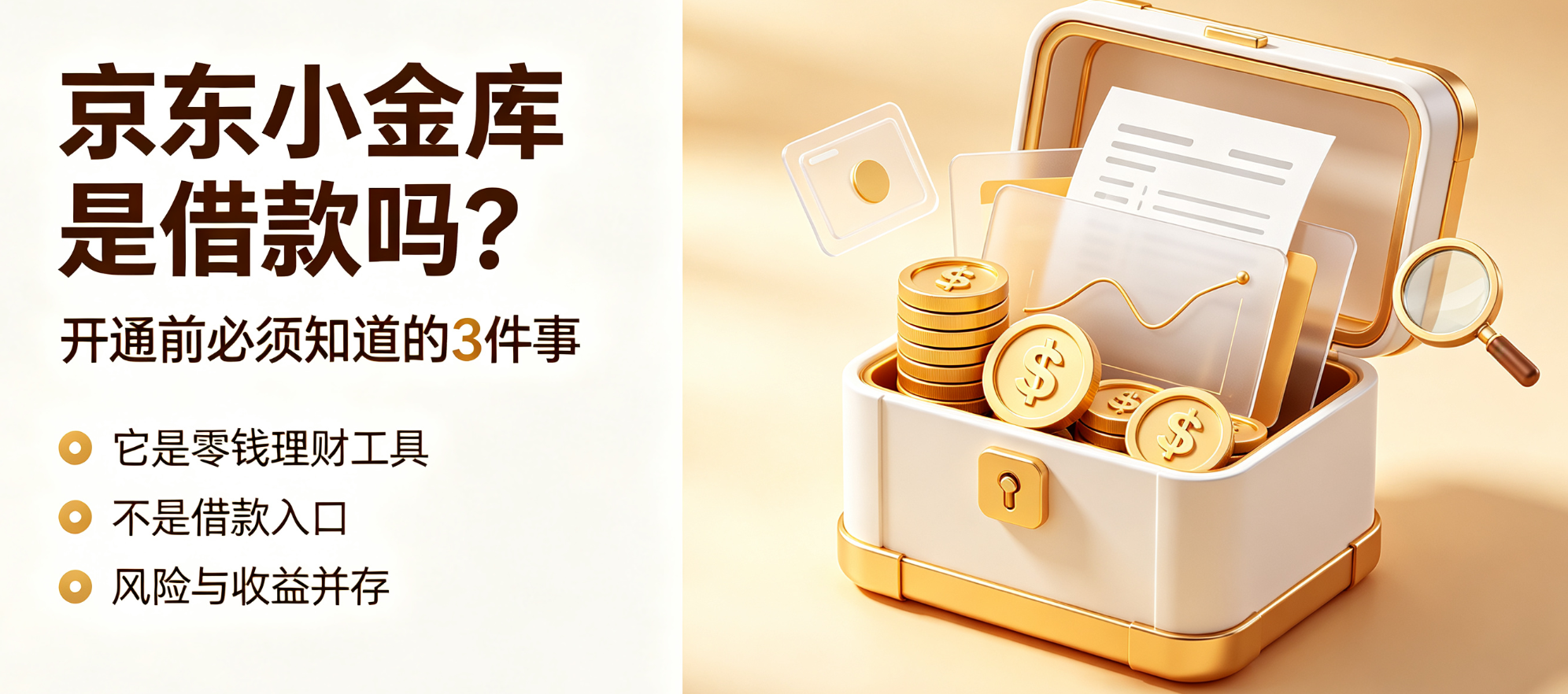 京东小金库是借款吗?有必要开吗?全面解析与开通建议