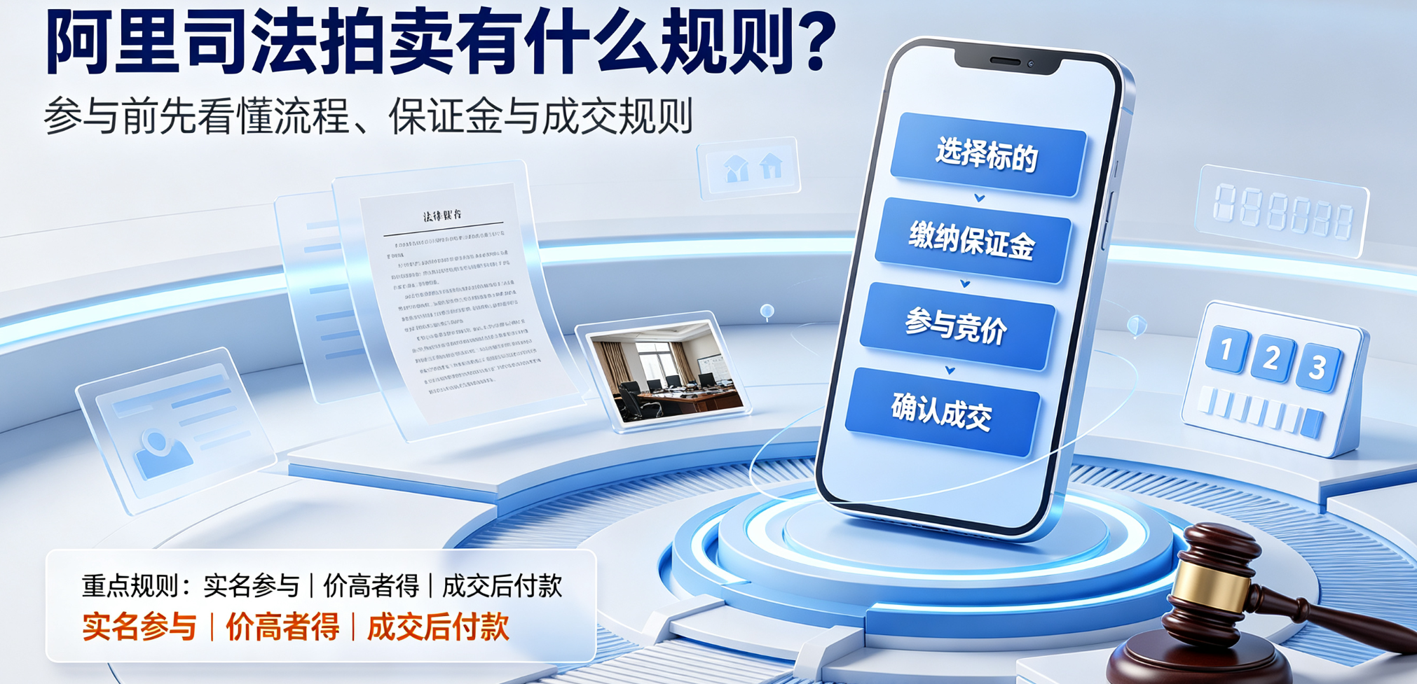 什么叫阿里司法拍卖?拍卖有什么规则?完整参拍指南与风险提示