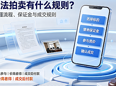 什么叫阿里司法拍卖?拍卖有什么规则?完整参拍指南与风险提示