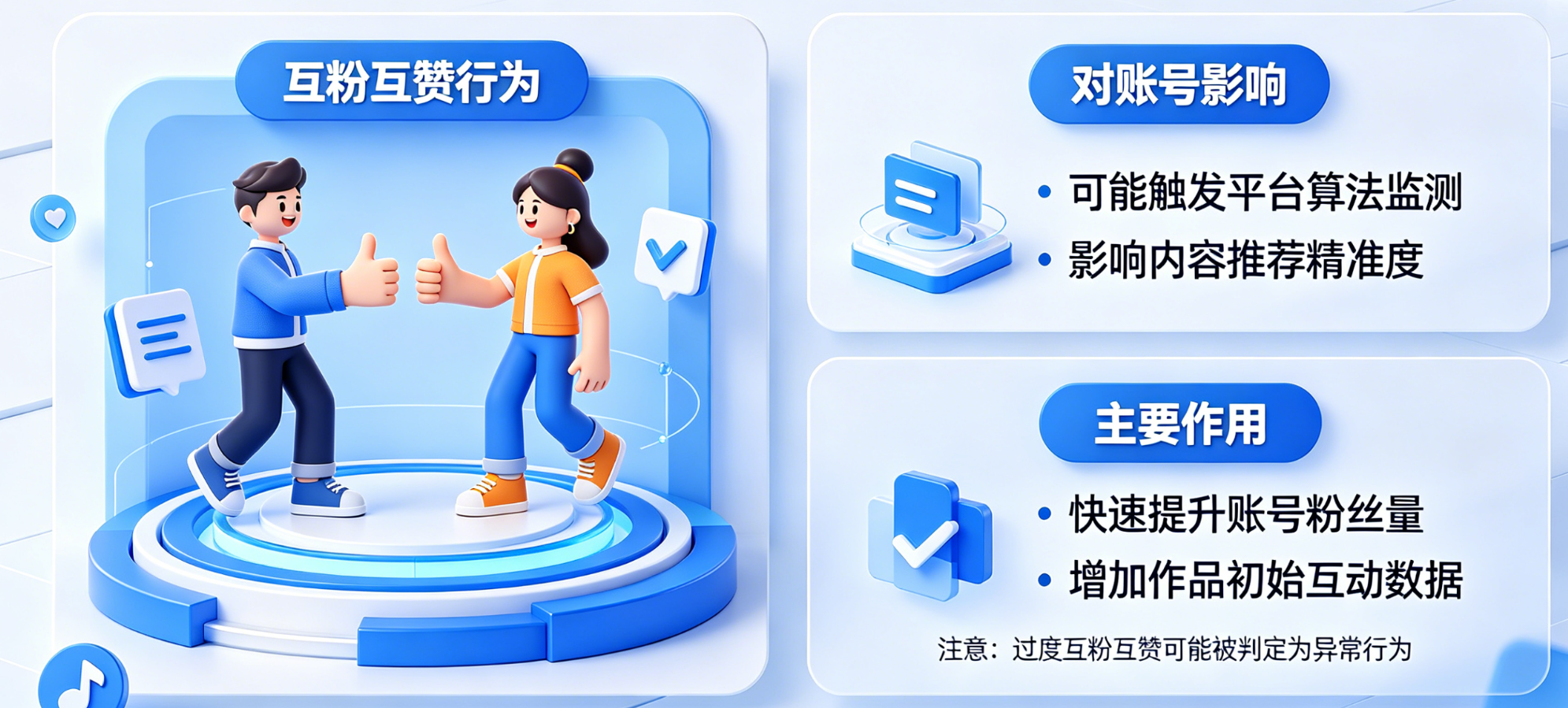 抖音互粉互赞对自己账号有影响吗?抖音里互粉互赞有什么用?